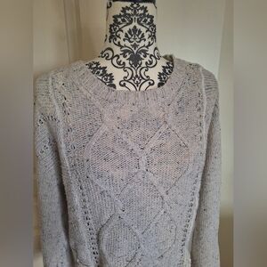 California moonrise size XS cable knit sweater